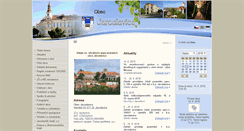 Desktop Screenshot of obec-jaroslavice.cz